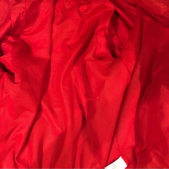 Vintage Y2K Nike Team Polyester Windbreaker Jacket in EUC Red & White - Picture 10 of 11